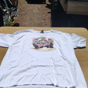 Gildan White Graphic Short Sleeve Tee